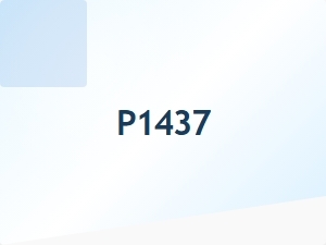 P1437 Error Causes and Solutions